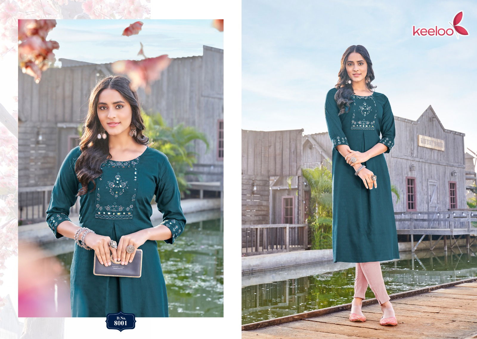 Keeloo Morni By Koodee Nayra Cut Long Kurti Catalog